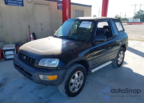 1999 Toyota Rav4 Softtop из США, поврежденный, VIN JT3XP10V4X0018320